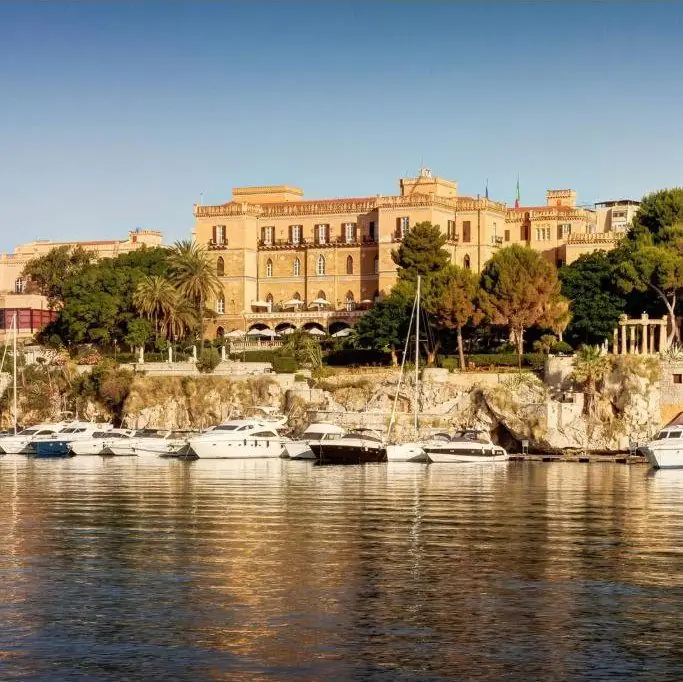 Villa Igiea a Palermo vista dal mare